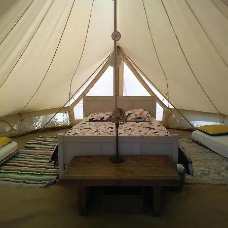Luxury tent Tentes Bohemes Dans Un Ecolieu Avec Piscine Hors-sol Peault