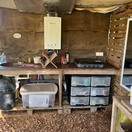 Luxury tent Tentes Bohemes Dans Un Ecolieu Avec Piscine Hors-sol *