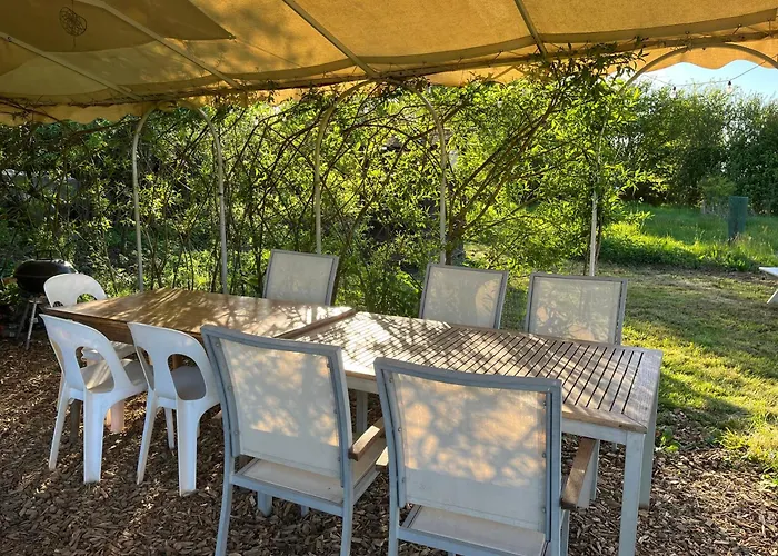 Tentes Bohemes Dans Un Ecolieu Avec Piscine Hors-sol * Peault